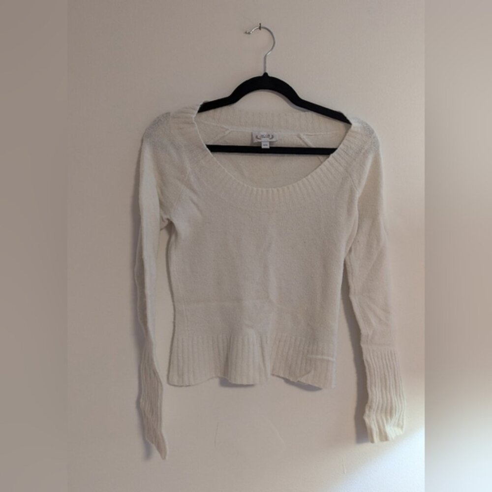 White Jacob Connexion Sweater - Womens Medium